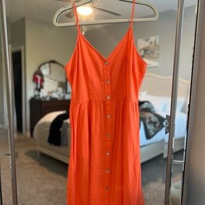 Target Button-front Linen Dress